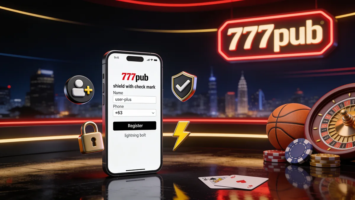 777pub in the Philippines — How to Complete Your 777pub Registration